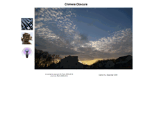Tablet Screenshot of chimeraobscura.com
